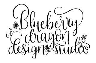 BLUEBERRY DRAGON DESIGN STUDIO logo