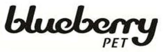 BLUEBERRY PET logo