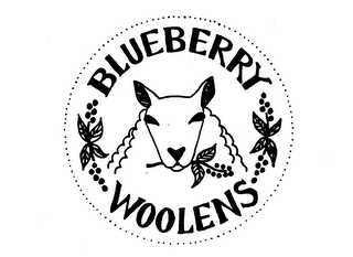 BLUEBERRY WOOLENS logo