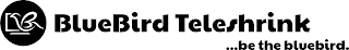 BLUEBIRD TELESHRINK ... BE THE BLUEBIRD. logo