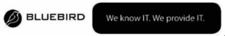BLUEBIRD WE KNOW IT. WE PROVIDE IT. logo