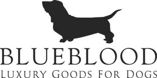 BLUEBLOOD LUXURY GOODS FOR DOGS logo