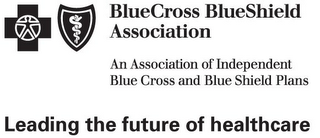 BLUECROSS BLUESHIELD ASSOCIATION AN ASSOCIATION OF INDEPENDENT BLUE CROSS AND BLUE SHIELD PLANS LEADING THE FUTURE OF HEALTHCARE logo