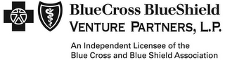 BLUECROSS BLUESHIELD VENTURE PARTNERS, L.P. AN INDEPENDENT LICENSEE OF THE BLUE CROSS AND BLUE SHIELD ASSOCIATION logo