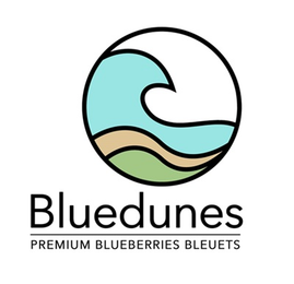 BLUEDUNES PREMIUM BLUEBERRIES BLEUETS logo