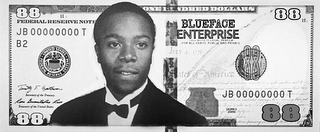 BLUEFACE ENTERPRISE 88 FEDERAL RESERVE NOTE JOB00000000T B2 UNITED STATES FEDERAL SYSTEM TIMOTHY GEITHNER SECRETARY OF THE TREASURY ROSA GUMATAOTAO TREASURER OF THE UNITED STATES 88 THIS NOTE IS LEGAL TENDER FOR ALL DEBTS, PUBLIC AND PRIVATE JULY 4, 1776 UNITED STATES OF AMERICA 88 JB00000000T SERIES 2009 88 logo