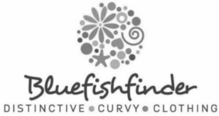 BLUEFISHFINDER DISTINCTIVE CURVY CLOTHING logo