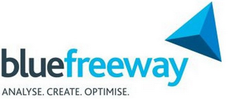 BLUEFREEWAY ANALYSE. CREATE. OPTIMISE. logo