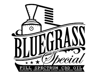 BLUEGRASS SPECIAL FULL SPECTRUM CBD OILDISTILLED ON KENTUCKY BOURBON STILLS USING KENTUCKY BOURBON