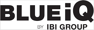 BLUEIQ BY IBI GROUP logo