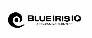 BLUEIRISIQ A KONICA MINOLTA DIVISION logo