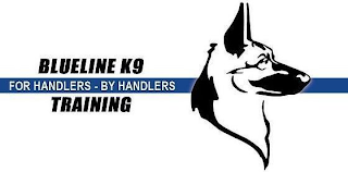 BLUELINE K9 FOR HANDLERS - BY HANDLERS TRAINING logo