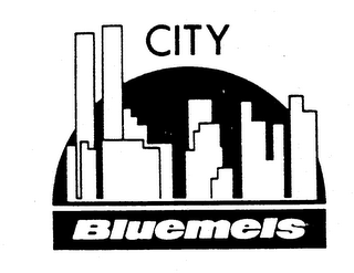 BLUEMELS CITY logo