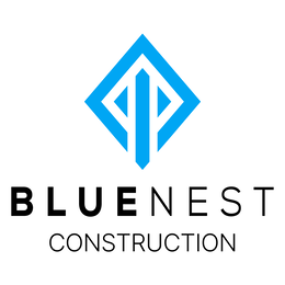 BLUENEST CONSTRUCTION logo