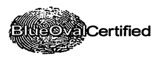 BLUEOVALCERTIFIED logo