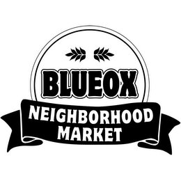 BLUEOX NEIGHBORHOOD MARKET logo