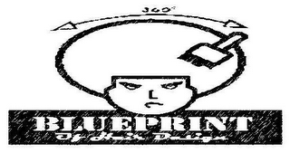 BLUEPRINT OF HAIR DESIGN 360° logo