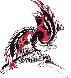 BLUES BARBERSHOP logo