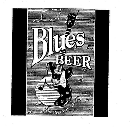BLUES BEER "THE BEER WITH A FEELIN" logo