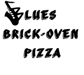 BLUES BRICK-OVEN PIZZA logo