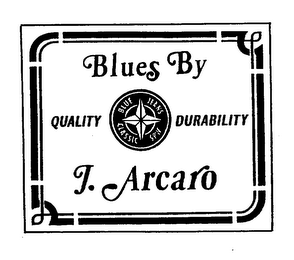 BLUES BY J. ARCARO logo