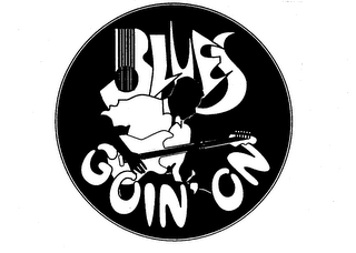 BLUES GOIN' ON logo