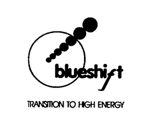 BLUESHIFT TRANSITION TO HIGH ENERGY logo