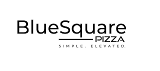 BLUESQUARE PIZZA SIMPLE. ELEVATED. logo