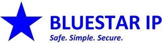 BLUESTAR IP SAFE. SIMPLE. SECURE. logo