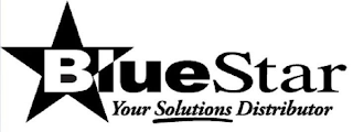 BLUESTAR YOUR SOLUTIONS DISTRIBUTOR logo