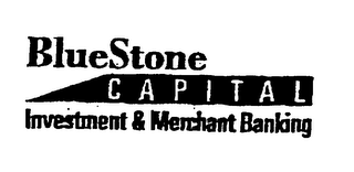 BLUESTONE CAPITAL INVESTMENT & MERCHANT BANKING logo
