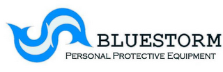 BLUESTORM PERSONAL PROTECTIVE EQUIPMENT logo