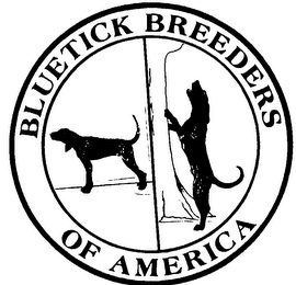 BLUETICK BREEDERS OF AMERICA logo