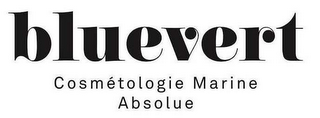 BLUEVERT COSMÉTOLOGIE MARINE ABSOLUE logo