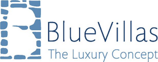 BLUEVILLAS THE LUXURY CONCEPT B logo