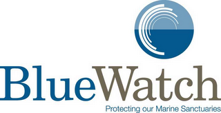 BLUEWATCH PROTECTING OUR MARINE SANCTUARIES logo