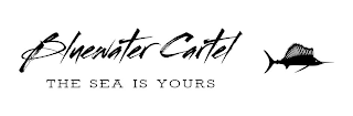BLUEWATER CARTEL THE SEA IS YOURS logo