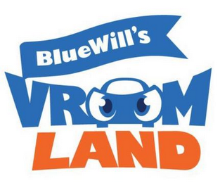 BLUEWILL'S VROOM LAND logo