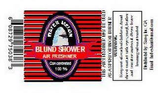 BLUND SHOWER AIR FRESHNER CON CENTRATED 100% logo