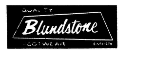 BLUNDSTONE QUALITY FOOTWEAR SINCE 1870 logo