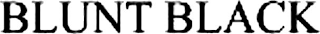 BLUNT BLACK logo