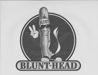 BLUNT BLUNT-HEAD logo