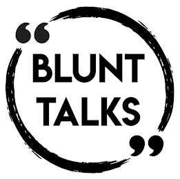 BLUNT TALKS logo