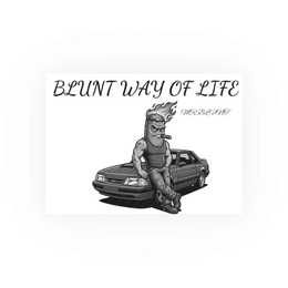 BLUNT WAY OF LIFE MR.BLUNT logo