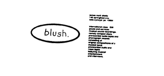 BLUSH. logo