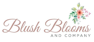 BLUSH BLOOMS AND COMPANY logo