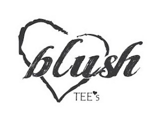 BLUSH TEE'S logo