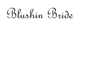 BLUSHIN BRIDE logo