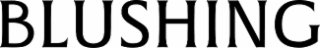 BLUSHING logo