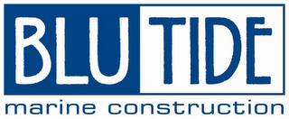 BLUTIDE MARINE CONSTRUCTION logo